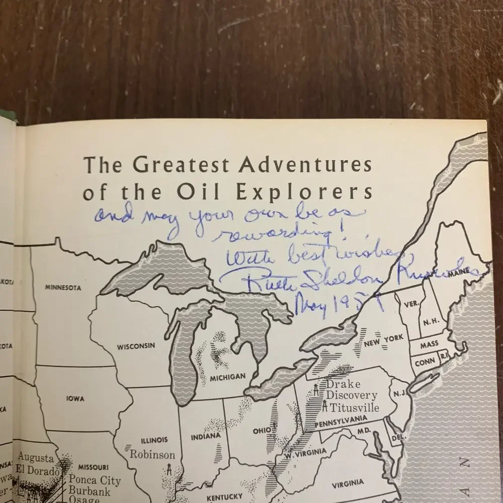 The‎ Greatest Gamblers American Oil Exploration 1959 Ruth Sheldon Knowles Signed